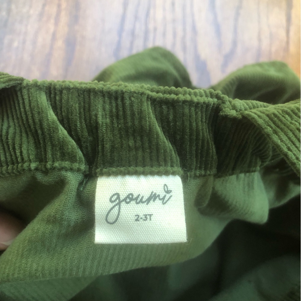 NEW Goumi Corduroy Romper 2-3 Years - Picture 9 of 13
